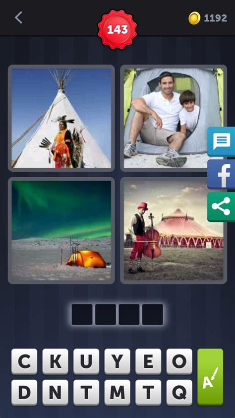 4 pics 1 word level 143.